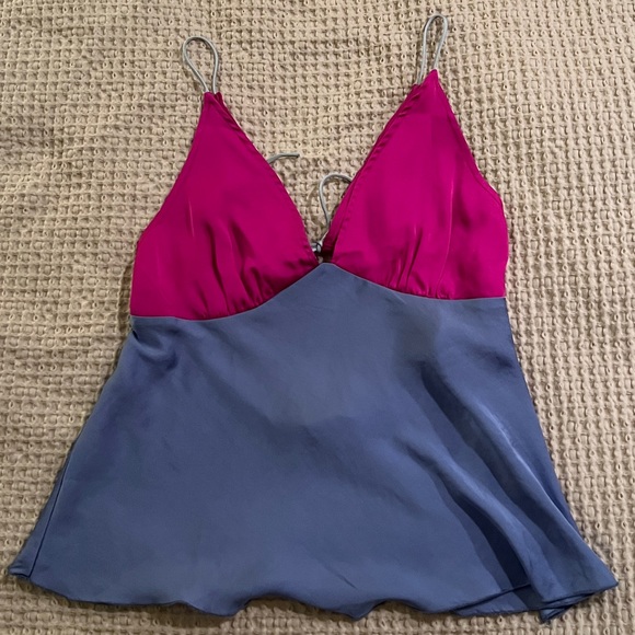 Free People Satin Top - Picture 1 of 3